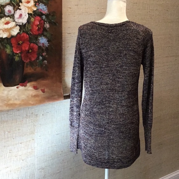 Metallic Knit Sweater - Picture 3 of 5